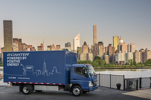 電気トラック「eCanter」北米仕様車