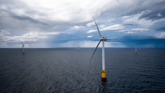 浮体式洋上風力発電所「Hywind Scotland」