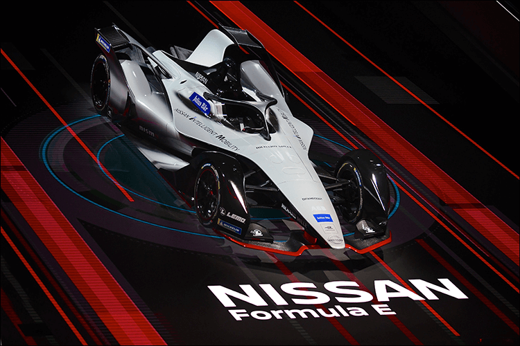 日産自動車、フォーミュラEマシンのカラーリングコンセプト