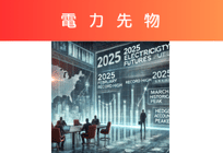 2025年の電力先物市場：取引高記録更新とヘッジ会計の進展の写真