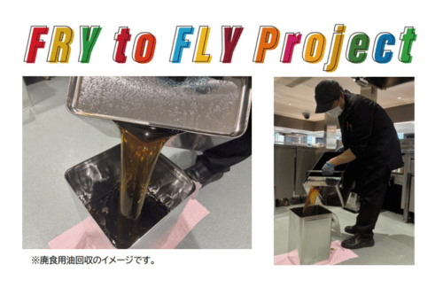 “廃食用油”を持続可能な航空燃料に活用！LEOCが「Fry to Fly Project」に参画の概要写真